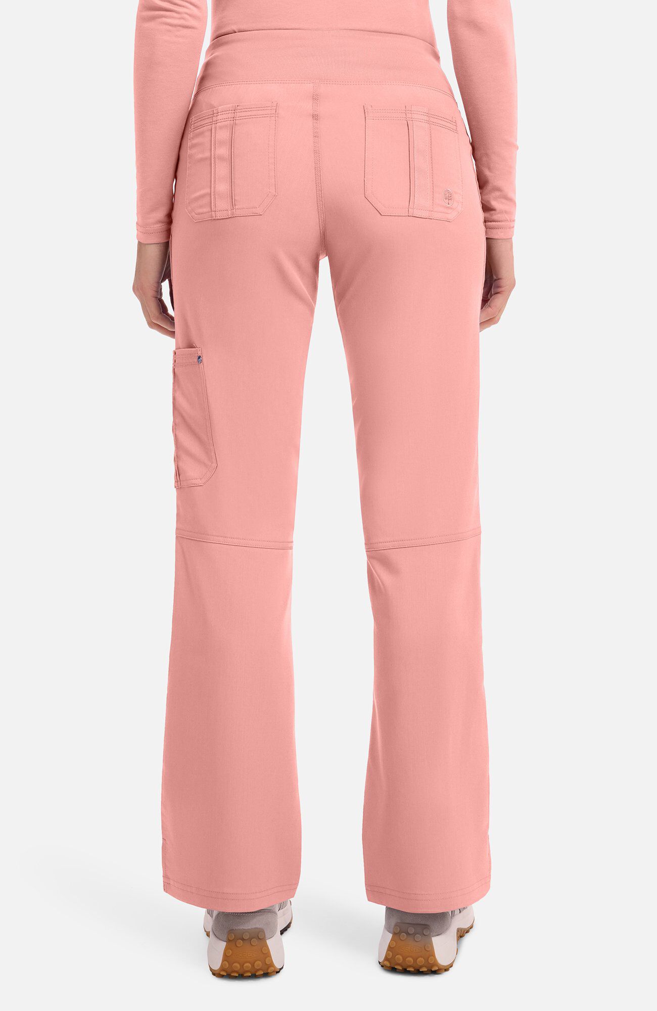 Women's Tori Yoga Scrub Pant, BUP Blushing Peach | pink, large