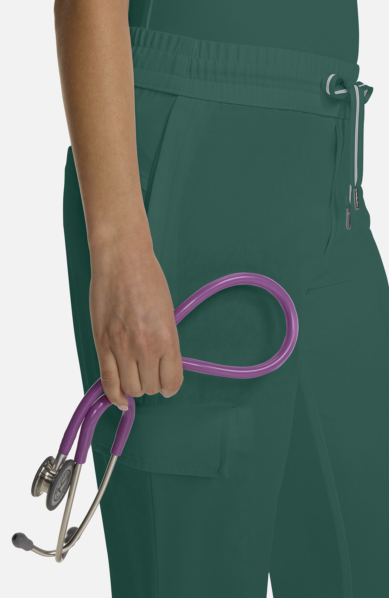 Women's Brandy Straight Leg Scrub Pant, HUN Hunter | green, large