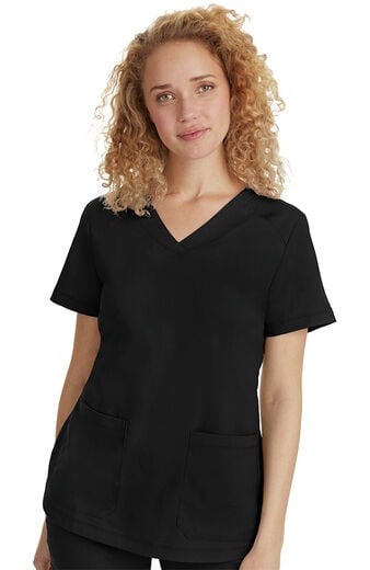 Women's Jill V-Neck Solid Scrub Top Women's Jill V-Neck Solid Scrub Top