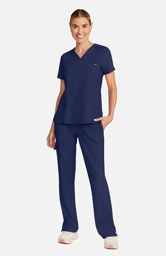 Women's Billie V-Neck Scrub Top Women's Billie V-Neck Scrub Top