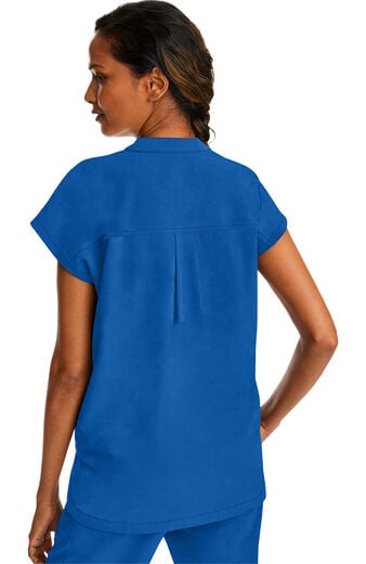 Women's Scrub Set: Journey Mandarin Collar Top & Toby Drawstring Jogger Pant Women's Scrub Set: Journey Mandarin Collar Top & Toby Drawstring Jogger Pant