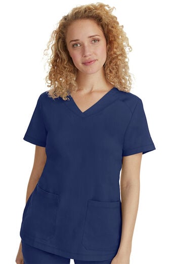 Women's Jill V-Neck Solid Scrub Top Women's Jill V-Neck Solid Scrub Top
