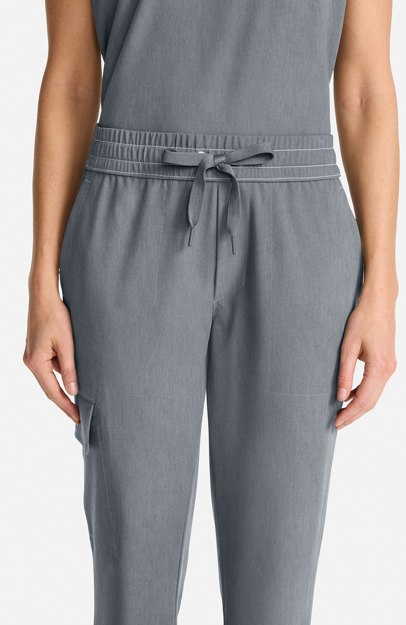 Women's Brandy Straight Leg Scrub Pant, HTA Heather Ash |, large