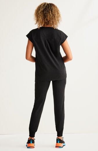 Women's Scrub Set: Jayden Round Neck Top & Trinity Jogger Pant Women's Scrub Set: Jayden Round Neck Top & Trinity Jogger Pant