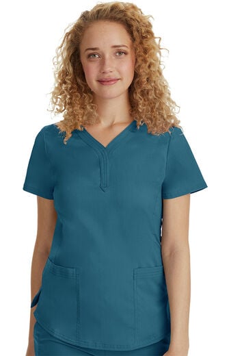 Women's Jane Y-Neck Scrub Top Women's Jane Y-Neck Scrub Top