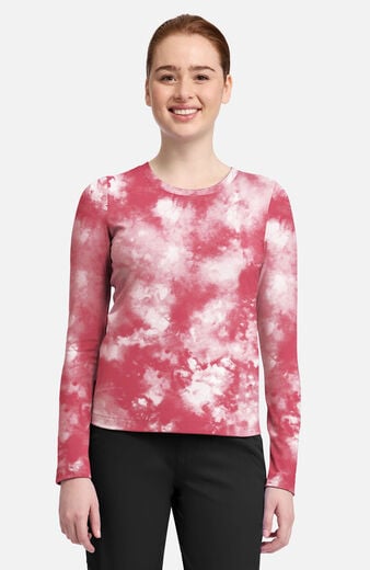 Women's Melissa Tie-Dye Print Underscrub Tee Women's Melissa Tie-Dye Print Underscrub Tee