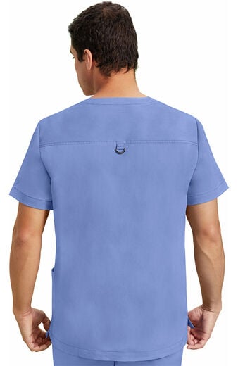 Men's Jake V-Neck Solid Scrub Top Men's Jake V-Neck Solid Scrub Top