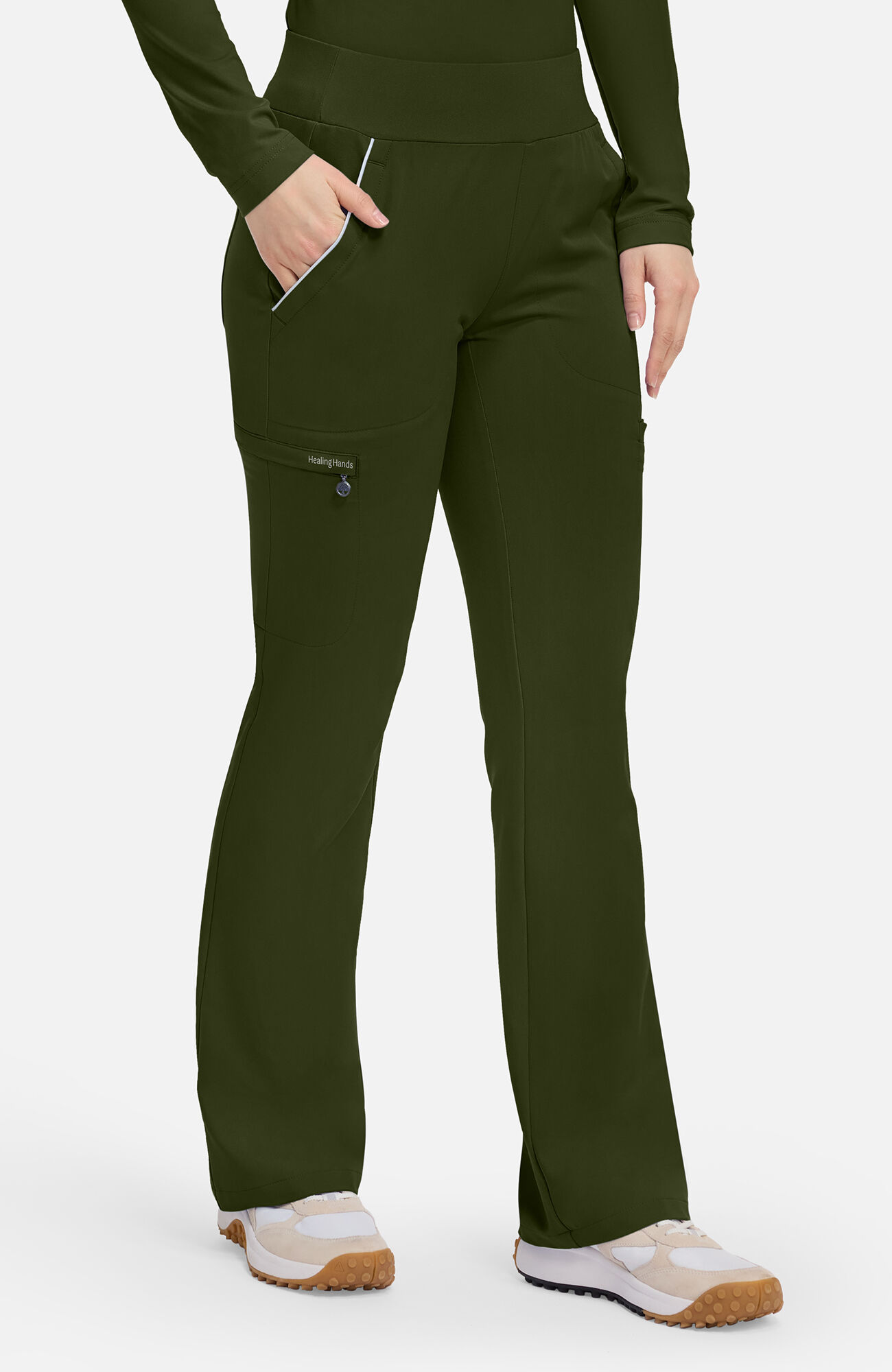 Women's Joelle Flare Leg Scrub Pant, , large