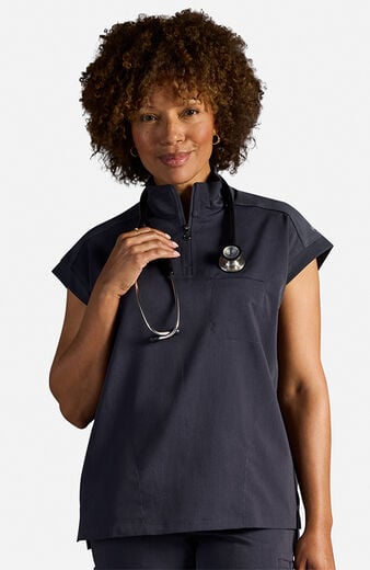 Women's Vienna Quarter Zip Scrub Top Women's Vienna Quarter Zip Scrub Top