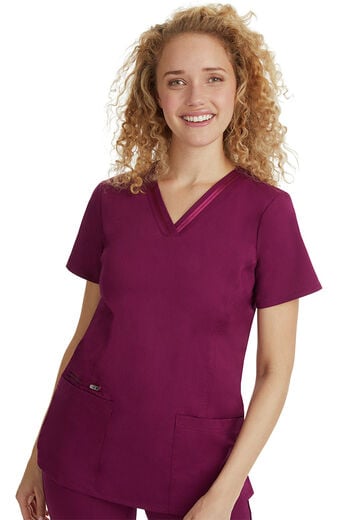 Women's Jasmine V-Neck Stretch Scrub Top Women's Jasmine V-Neck Stretch Scrub Top