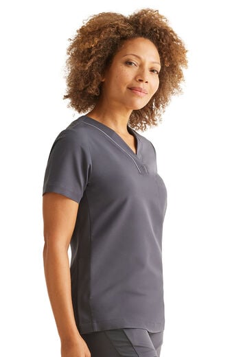 Women's Stella Y-Neck Scrub Top Women's Stella Y-Neck Scrub Top