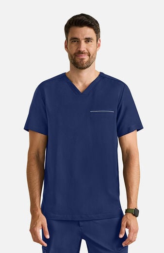 Men's Spencer V-Neck Scrub Top Men's Spencer V-Neck Scrub Top