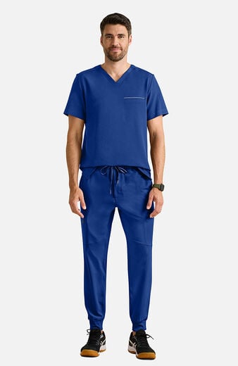 Men's Spencer V-Neck Scrub Top Men's Spencer V-Neck Scrub Top