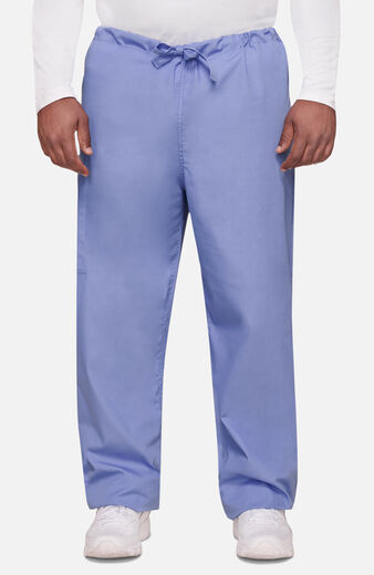 Unisex Drawstring with Cargo Pocket Scrub Pants, Unisex Drawstring with Cargo Pocket Scrub Pants