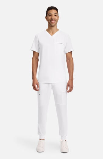 Men's Spencer V-Neck Scrub Top Men's Spencer V-Neck Scrub Top