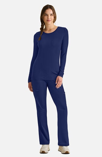 Women's Melissa Long Sleeve Knit Tee Underscrub Women's Melissa Long Sleeve Knit Tee Underscrub