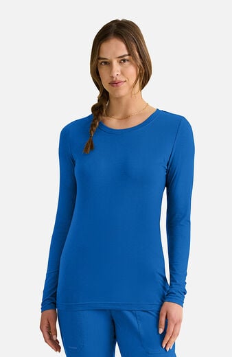 Women's Melissa Long Sleeve Knit Tee Underscrub Women's Melissa Long Sleeve Knit Tee Underscrub