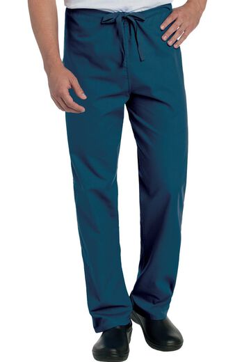 Unisex Classic Fit Reversible Drawstring Scrub Pants, Unisex Classic Fit Reversible Drawstring Scrub Pants