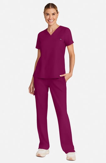Women's Billie V-Neck Scrub Top Women's Billie V-Neck Scrub Top