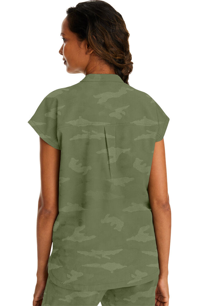 Womens camo scrub top outlet