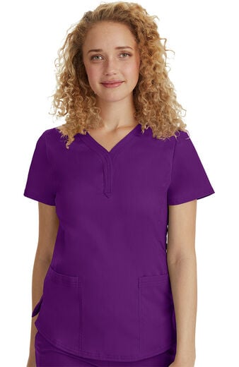 Women's Jane Y-Neck Scrub Top Women's Jane Y-Neck Scrub Top