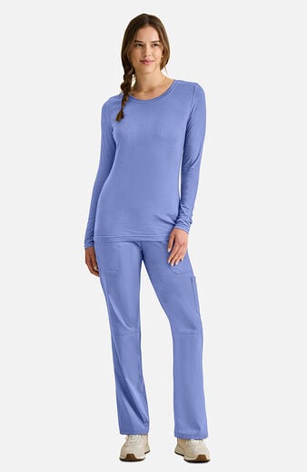 Women's Melissa Long Sleeve Knit Tee Underscrub Women's Melissa Long Sleeve Knit Tee Underscrub