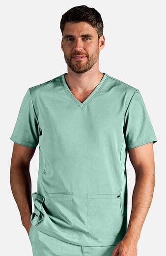 Men's Vincent V-Neck Scrub Top Men's Vincent V-Neck Scrub Top