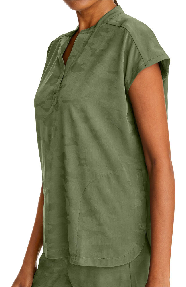 Womens camo scrub top on sale