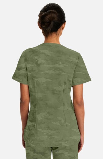 Women's Joy V-Neck Camo Scrub Top Women's Joy V-Neck Camo Scrub Top