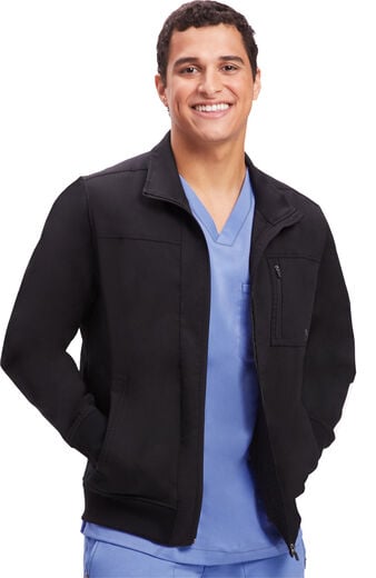 Men's Jonathan Bomber Solid Scrub Jacket Men's Jonathan Bomber Solid Scrub Jacket