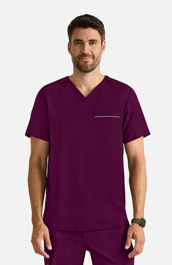 Men's Spencer V-Neck Scrub Top Men's Spencer V-Neck Scrub Top