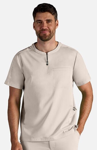 Men's Victor Quarter Zip Scrub Top Men's Victor Quarter Zip Scrub Top