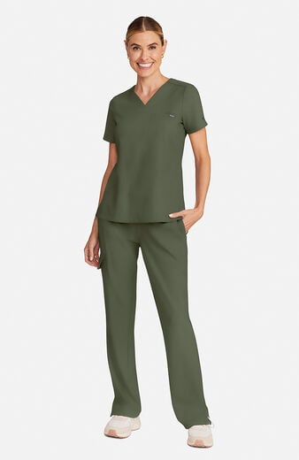 Women's Billie V-Neck Scrub Top Women's Billie V-Neck Scrub Top