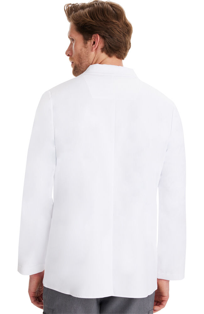 Linen lab coat store