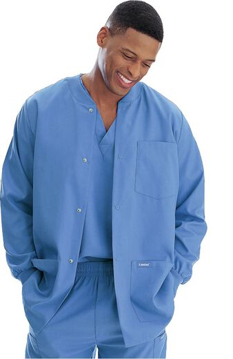 Men's Warm-Up Solid Scrub Jacket, Men's Warm-Up Solid Scrub Jacket