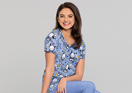 Tooniforms: 8 Fun and Festive Scrub Prints