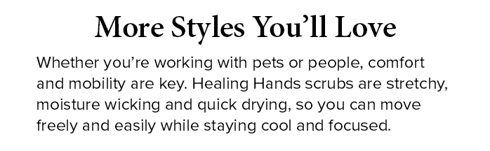 more styles you'll love