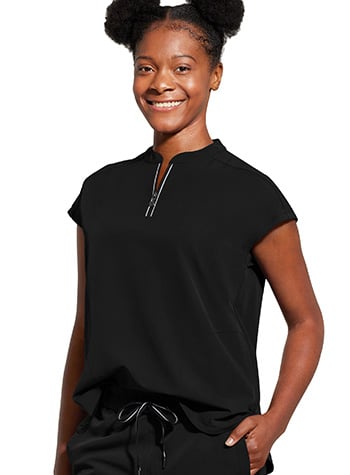 shop women's scrubs tops