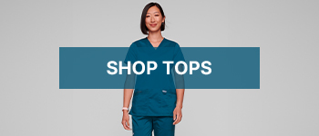 shop cherokee scrub tops
