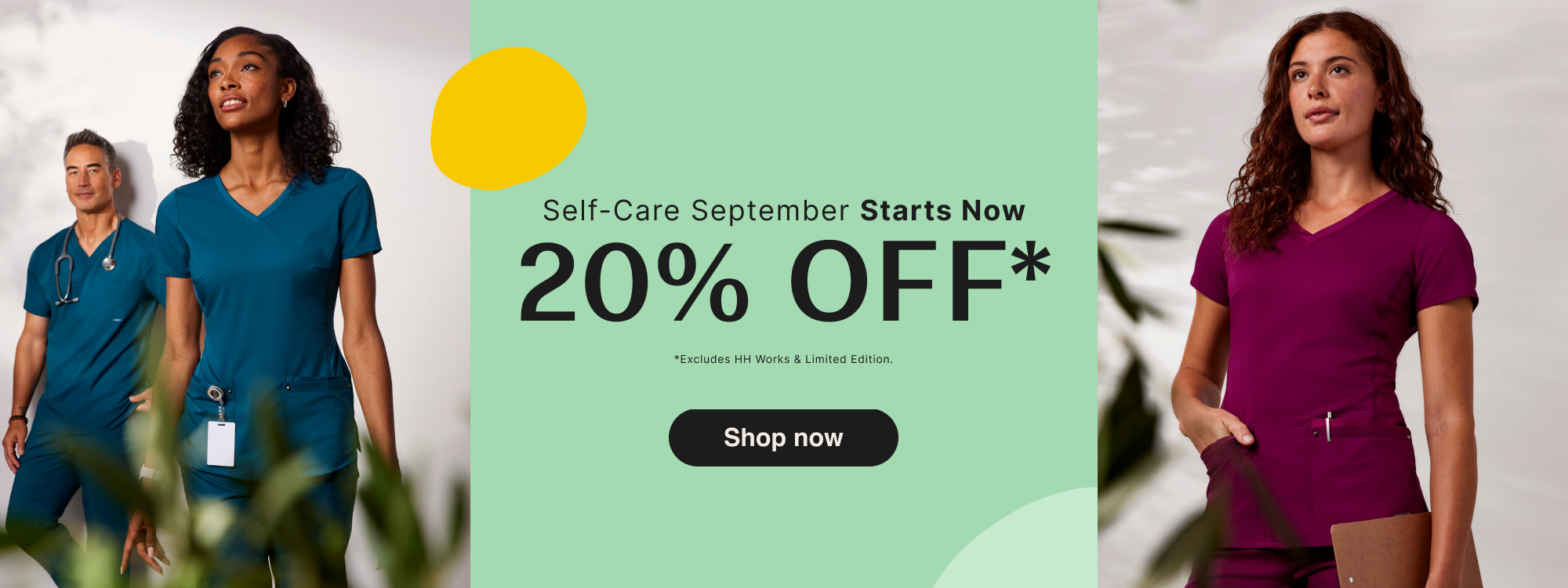 Shop Healing Hands Scrubs Event
