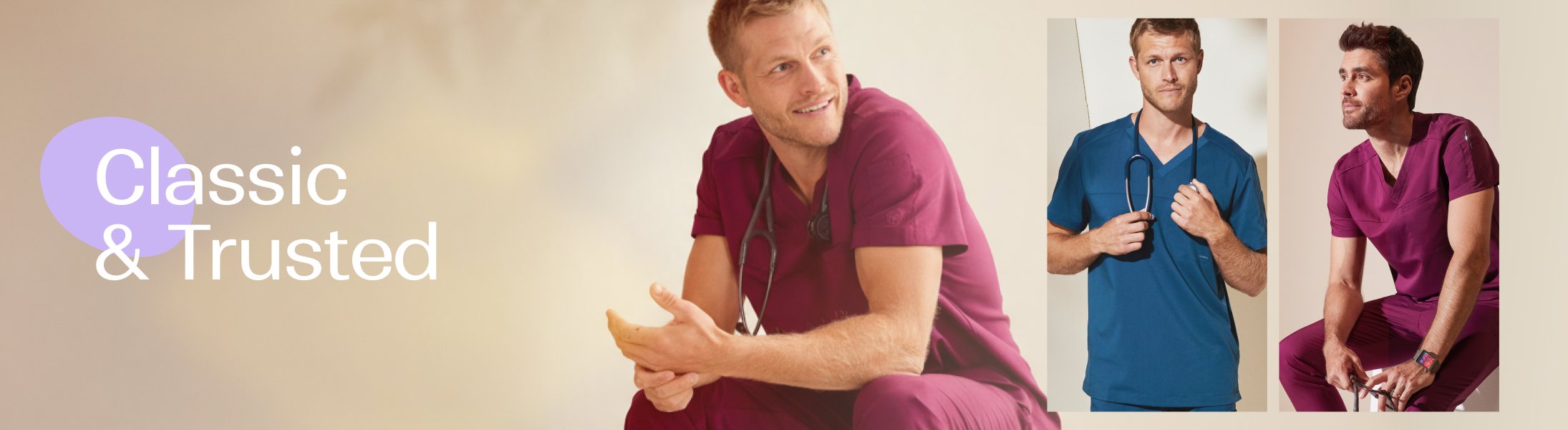 Purple Label Men’s Collection. 
Classic and Trusted.