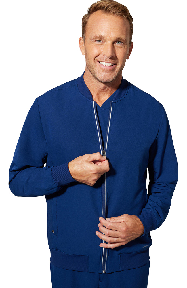Men's Samuel Zip Up Bomber Jacket | Healing Hands Scrubs