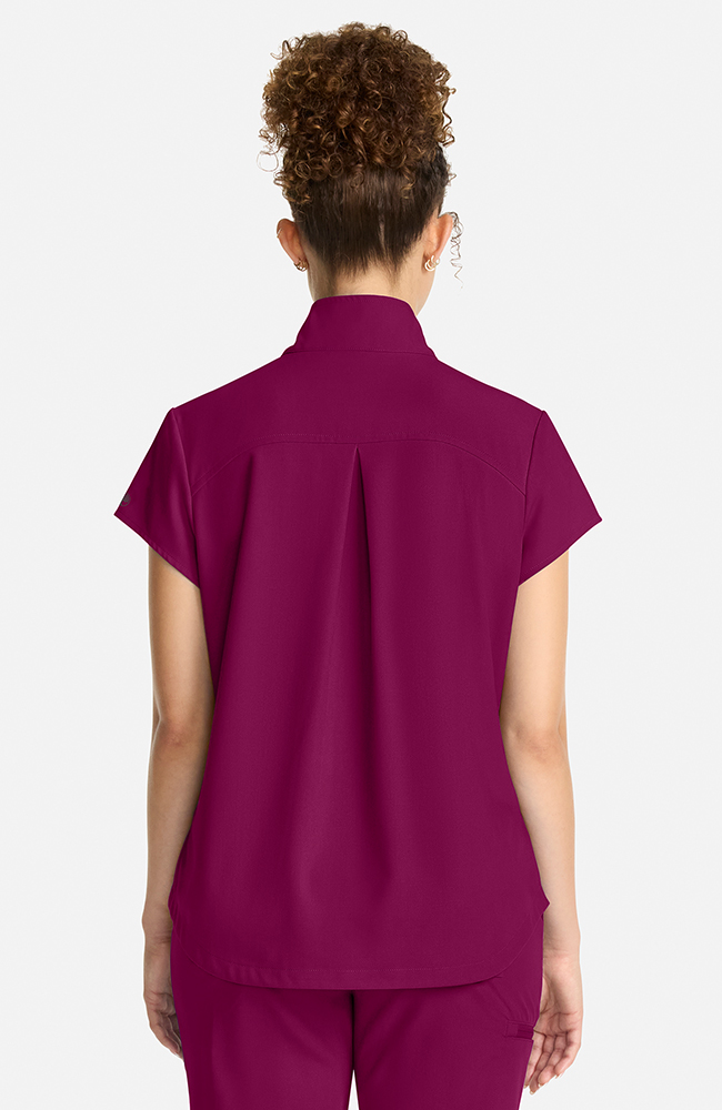 Women's Bella Quarter Zip Scrub Top | Healing Hands Scrubs