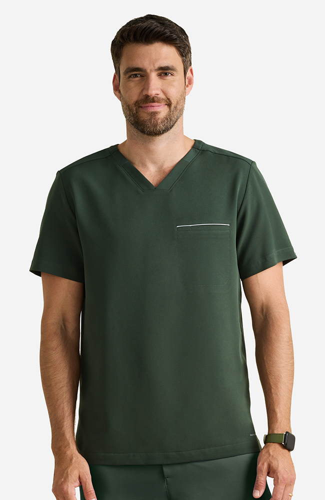 Women's mvmv トップス Rounded Uniforms Cherokee | Top Scrub V-Neck トップス