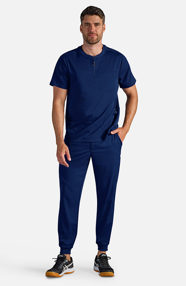 Men's Victor Quarter Zip Scrub Top | Healing Hands Scrubs