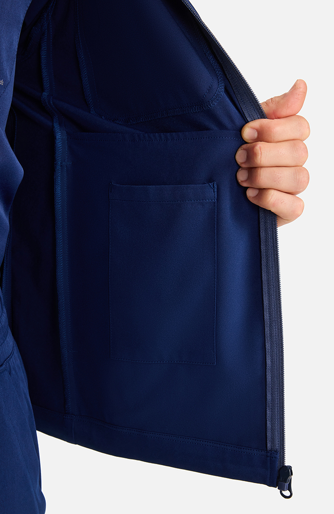 Men's Murphy Zip Front Scrub Jacket | Healing Hands Scrubs