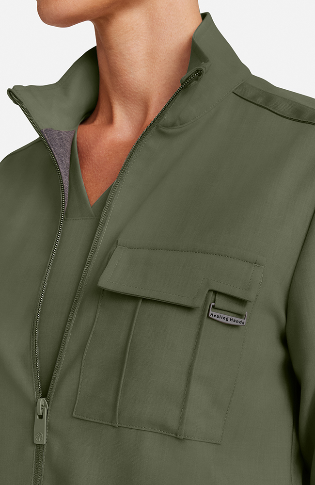 Women's Brooks Utility Scrub Jacket | Healing Hands Scrubs