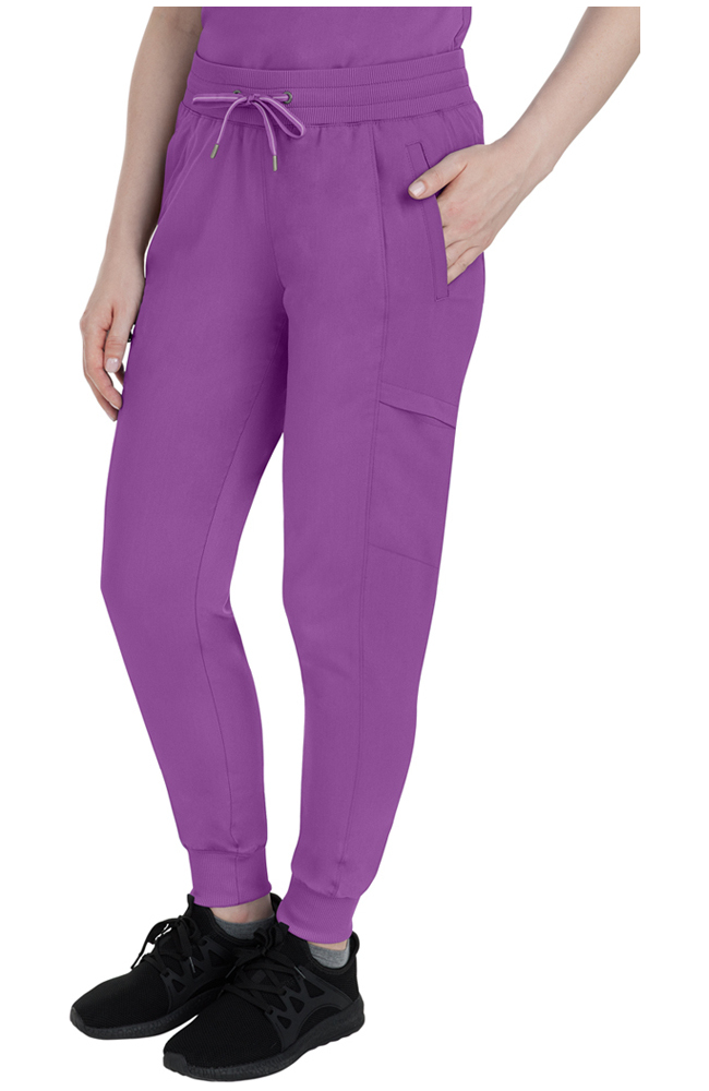 Clearance Purple Label by Healing Hands Women's Toby Jogger Scrub Pant ...