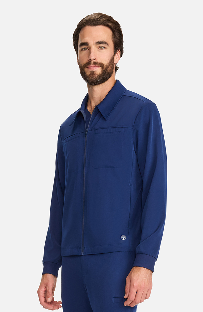 Men's Murphy Zip Front Scrub Jacket | Healing Hands Scrubs