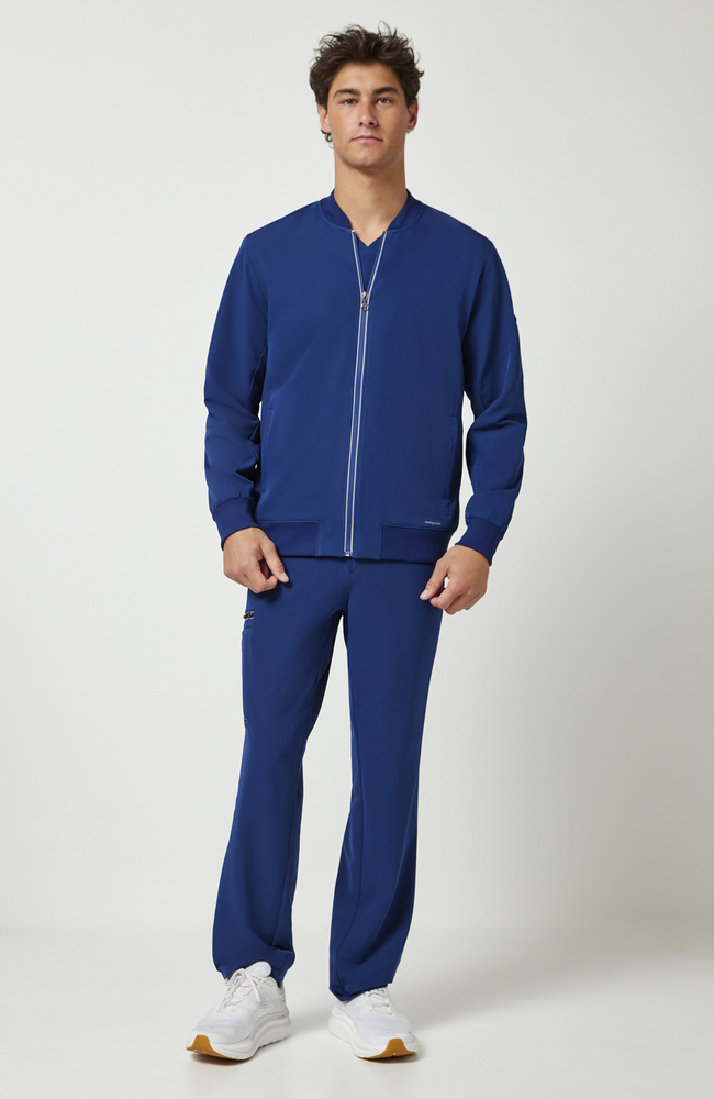 Men's Samuel Zip Up Bomber Jacket | Healing Hands Scrubs
